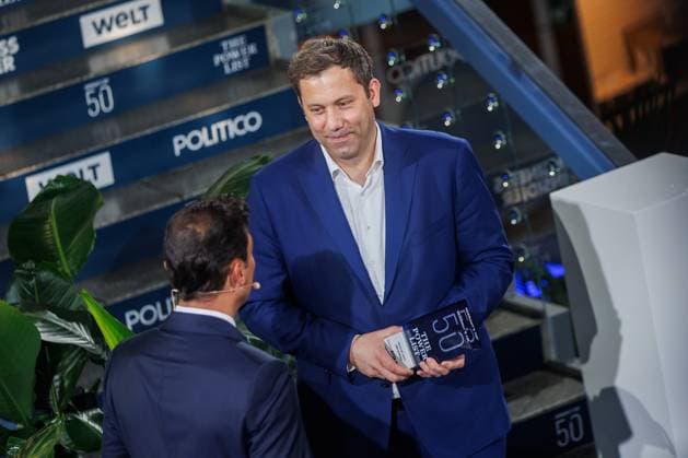 Award The Power List Germany s Top 50 Lars Klingbeil at The Power List Germany s Top 50 at the Sphere restaurant in the TV tower on 05 06 2025 in Berlin Copyright: xEventpressxKochanx