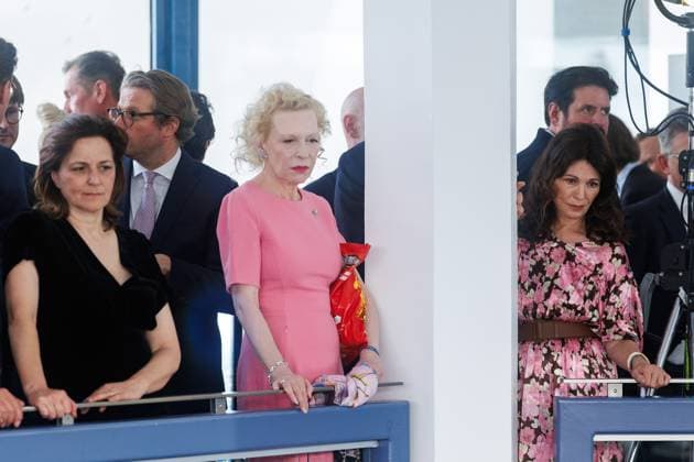Award The Power List Germany s Top 50 Martina Gedeck, Sunnyi Melles Judith Viktoria Prinzessin zu Sayn Wittgenstein Sayn and Iris Berben at The Power List Germany s Top 50 at the Restaurant Sphere in the TV Tower on 05 06 2025 in Berlin Copyright: xEventpressxKochanx