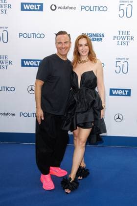 Award The Power List Germany s Top 50 Tim Raue and Katharina Raue at The Power List Germany s Top 50 in the Sphere restaurant in the TV tower on 05 06 2025 in Berlin Copyright: xEventpressxKochanx