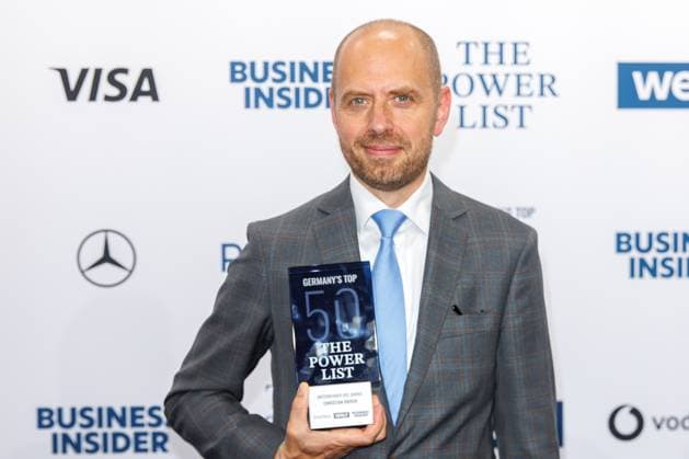 Award The Power List Germany s Top 50 Christian Bruch at The Power List Germany s Top 50 at the Restaurant Sphere in the TV Tower on 05 06 2025 in Berlin Copyright: xEventpressxKochanx