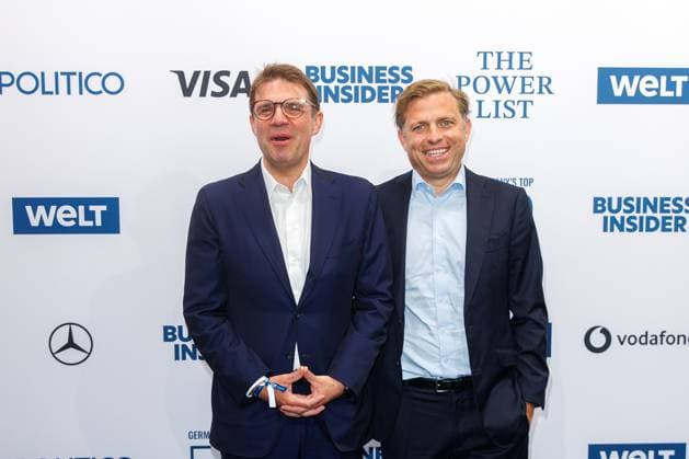 Award The Power List Germany s Top 50 Alexander Sixt and Konstantin Sixt at The Power List Germany s Top 50 in the Sphere restaurant in the television tower on 05 06 2025 in Berlin Copyright: xEventpressxKochanx
