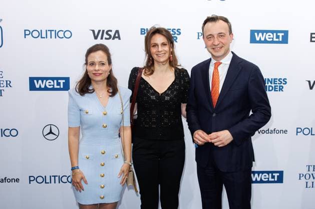 Award The Power List Germany s Top 50 Bonita Grupp, Annika Mutius and Paul Ziemiak at The Power List Germany s Top 50 at the Sphere restaurant in the TV tower on 05 06 2025 in Berlin Copyright: xEventpressxKochanx