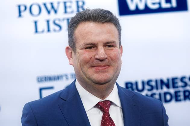 Award The Power List Germany s Top 50 Hubertus Heil at The Power List Germany s Top 50 in the Sphere restaurant in the television tower on 05 06 2025 in Berlin Copyright: xEventpressxKochanx
