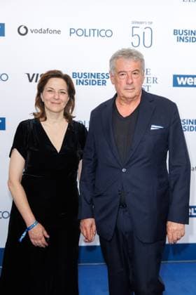 Award The Power List Germany s Top 50 Martina Gedeck and Markus Imboden at The Power List Germany s Top 50 at the Restaurant Sphere in the TV Tower on 05 06 2025 in Berlin Copyright: xEventpressxKochanx