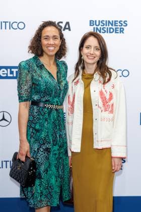 Award The Power List Germany s Top 50 Nicole Büttner and Janina Mütze at The Power List Germany s Top 50 at the Restaurant Sphere in the TV Tower on 05 06 2025 in Berlin Copyright: xEventpressxKochanx