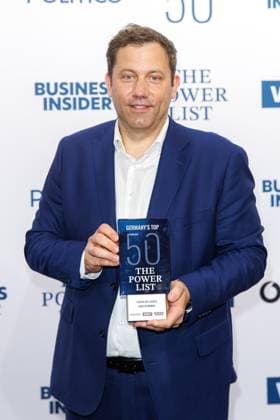 Award The Power List Germany s Top 50 Lars Klingbeil at The Power List Germany s Top 50 at the Sphere restaurant in the TV tower on 05 06 2025 in Berlin Copyright: xEventpressxKochanx