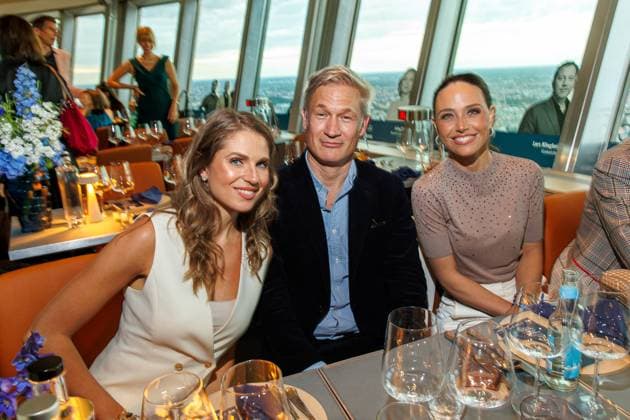 Award The Power List Germany s Top 50 Fanny Fee Werther, Ulf Poschardt and Franca Lehfeldt at The Power List Germany s Top 50 at the Sphere restaurant in the TV tower on 05 06 2025 in Berlin Copyright: xEventpressxKochanx