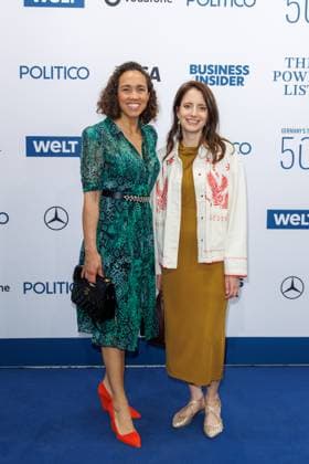 Award The Power List Germany s Top 50 Nicole Büttner and Janina Mütze at The Power List Germany s Top 50 at the Restaurant Sphere in the TV Tower on 05 06 2025 in Berlin Copyright: xEventpressxKochanx