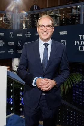 Award The Power List Germany s Top 50 Alexander Dobrindt at The Power List Germany s Top 50 in the Sphere restaurant in the television tower on 05 06 2025 in Berlin Copyright: xEventpressxKochanx