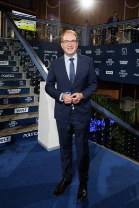 Award The Power List Germany s Top 50 Alexander Dobrindt at The Power List Germany s Top 50 in the Sphere restaurant in the television tower on 05 06 2025 in Berlin Copyright: xEventpressxKochanx