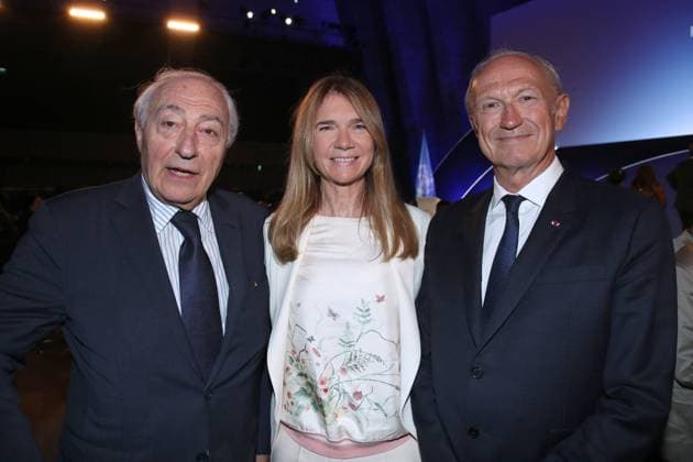 Remise du prix International LOréal UNESCO pour les Femmes et la Science à lUNESCO, Paris Jean Pierre Meyers with Jean Paul Agon President of the LOréal Foundation and his wife Sophie Prix International LOréal UNESCO pour les Femmes et la Science à lUNESCO, Paris, France on June 12, 2025 Bertrand Rindoff Bestimage Ceremony of the LOréal UNESCO for Women in Science Awards Ceremony at UNESCO in Paris, France on June 12, 2025 Paris France  Copyright: xBERTRANDxRINDOFFxPETROFFx xBESTIMAGExBERTRANDxRINDOFFxPETROFFx xBESTIMAGEx
