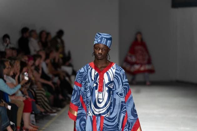 June 13, 2025, London, England, United Kingdom: The BA Fashion students from the University of Westminster are presenting their annual graduate show this evening in London. The event opens at 18:30 at Ambika P3, featuring runway presentations that highlight the final-term collections crafted by undergraduates in their final year. Attendees can expect a diverse display of menswear and womenswear, textile innovation, tailoring and experimental design, reflecting each studentÃ¢â‚¬â ¢s creative identity and technical proficiency. The show aims to mark the culmination of years of academic and practical training, offering observers insight into the next generation of designers entering the industry. London United Kingdom - ZUMAp242 20250613_zip_p242_011 Copyright: xJoaoxDanielxPereirax