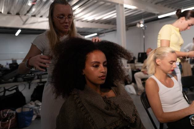 June 13, 2025, London, England, United Kingdom: The BA Fashion students from the University of Westminster are presenting their annual graduate show this evening in London. The event opens at 18:30 at Ambika P3, featuring runway presentations that highlight the final-term collections crafted by undergraduates in their final year. Attendees can expect a diverse display of menswear and womenswear, textile innovation, tailoring and experimental design, reflecting each studentÃ¢â‚¬â ¢s creative identity and technical proficiency. The show aims to mark the culmination of years of academic and practical training, offering observers insight into the next generation of designers entering the industry. London United Kingdom - ZUMAp242 20250613_zip_p242_022 Copyright: xJoaoxDanielxPereirax