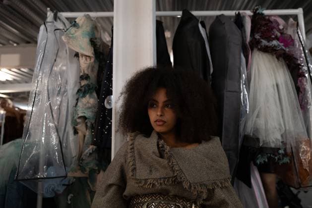 June 13, 2025, London, England, United Kingdom: The BA Fashion students from the University of Westminster are presenting their annual graduate show this evening in London. The event opens at 18:30 at Ambika P3, featuring runway presentations that highlight the final-term collections crafted by undergraduates in their final year. Attendees can expect a diverse display of menswear and womenswear, textile innovation, tailoring and experimental design, reflecting each studentÃ¢â‚¬â ¢s creative identity and technical proficiency. The show aims to mark the culmination of years of academic and practical training, offering observers insight into the next generation of designers entering the industry. London United Kingdom - ZUMAp242 20250613_zip_p242_030 Copyright: xJoaoxDanielxPereirax
