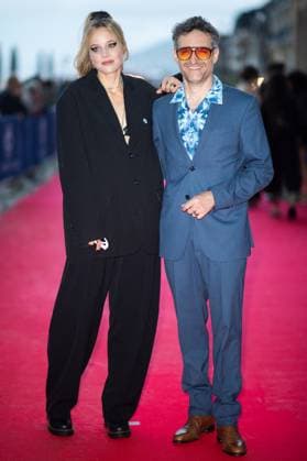 Cabourg Award Ceremony Red Carpet Charlotte Colbert and Mathieu Demy attending the awards ceremony red carpet as part of the 39th Cabourg Film Festival in Cabourg, France on June 13, 2025. Photo by Aurore Marechal ABACAPRESS.COM Cabourg France  Copyright: xMarechalxAurore ABACAx