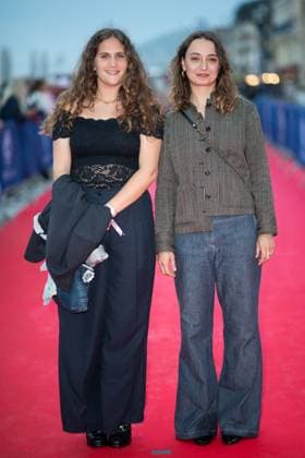 Cabourg Award Ceremony Red Carpet Sarah Henochsberg and producer Jeanne Breteau attending the awards ceremony red carpet as part of the 39th Cabourg Film Festival in Cabourg, France on June 13, 2025. Photo by Aurore Marechal ABACAPRESS.COM Cabourg France  Copyright: xMarechalxAurore ABACAx