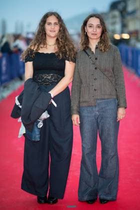 Cabourg Award Ceremony Red Carpet Sarah Henochsberg and producer Jeanne Breteau attending the awards ceremony red carpet as part of the 39th Cabourg Film Festival in Cabourg, France on June 13, 2025. Photo by Aurore Marechal ABACAPRESS.COM Cabourg France  Copyright: xMarechalxAurore ABACAx