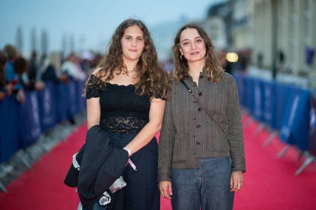 Cabourg Award Ceremony Red Carpet Sarah Henochsberg and producer Jeanne Breteau attending the awards ceremony red carpet as part of the 39th Cabourg Film Festival in Cabourg, France on June 13, 2025. Photo by Aurore Marechal ABACAPRESS.COM Cabourg France  Copyright: xMarechalxAurore ABACAx
