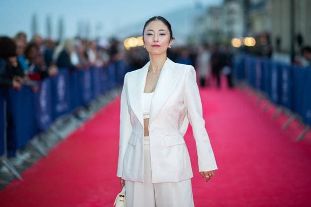Cabourg Award Ceremony Red Carpet Megumi attending the awards ceremony red carpet as part of the 39th Cabourg Film Festival in Cabourg, France on June 13, 2025. Photo by Aurore Marechal ABACAPRESS.COM Cabourg France  Copyright: xMarechalxAurore ABACAx