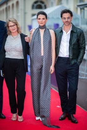 Cabourg Award Ceremony Red Carpet Anna Novion, Josephine Japy and Clement Ducol attending the awards ceremony red carpet as part of the 39th Cabourg Film Festival in Cabourg, France on June 13, 2025. Photo by Aurore Marechal ABACAPRESS.COM Cabourg France  Copyright: xMarechalxAurore ABACAx
