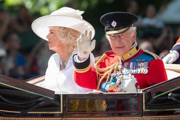 Bilder des Jahres 2025, Entertainment 06 Juni Entertainment Themen der Woche KW24 Entertainment Bilder des Tages The King s Birthday Parade Trooping The Colour at The Mall, London - Saturday 14 June 2025 King Charles III attend The King s Birthday Parade also known as Trooping The Colour at The Mall, London, England, UK on Saturday 14 June, 2025., Credit:Justin Ng Avalon UK, England, London, The Mall  Copyright: xJustinxNgx xAvalonx 1010927398