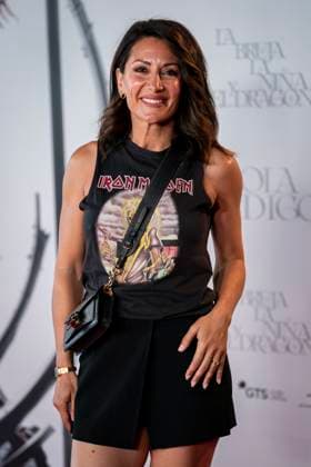 Lola Indigo concert photocall, Madrid, Spain - 14 Jun 2025 Nagore Robles attends to Lola Indigo concert photocall at Riyadh Air Metropolitano Stadium on 14 Jun, 2025 in Madrid, Spain. (Credit: A. Perez Meca Alfa Images) Madrid Riyadh Air Metropolitano Stadium Madrid Spain Copyright: x x2025xA.xPerezxMeca AlfaxImagesx