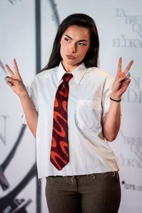 Lola Indigo concert photocall, Madrid, Spain - 14 Jun 2025 Marta Sango attends to Lola Indigo concert photocall at Riyadh Air Metropolitano Stadium on 14 Jun, 2025 in Madrid, Spain. (Credit: A. Perez Meca Alfa Images) Madrid Riyadh Air Metropolitano Stadium Madrid Spain Copyright: x x2025xA.xPerezxMeca AlfaxImagesx