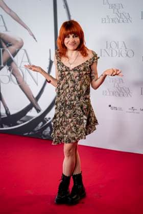 Lola Indigo concert photocall, Madrid, Spain - 14 Jun 2025 Angy Fernandez attends to Lola Indigo concert photocall at Riyadh Air Metropolitano Stadium on 14 Jun, 2025 in Madrid, Spain. (Credit: A. Perez Meca Alfa Images) Madrid Riyadh Air Metropolitano Stadium Madrid Spain Copyright: x x2025xA.xPerezxMeca AlfaxImagesx