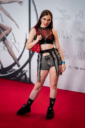 Lola Indigo concert photocall, Madrid, Spain - 14 Jun 2025 Goty attends to Lola Indigo concert photocall at Riyadh Air Metropolitano Stadium on 14 Jun, 2025 in Madrid, Spain. (Credit: A. Perez Meca Alfa Images) Madrid Riyadh Air Metropolitano Stadium Madrid Spain Copyright: x x2025xA.xPerezxMeca AlfaxImagesx