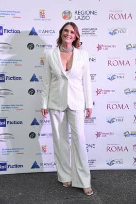 Rome, Via Veneto Golden Film Award 2025, In the photo: Sabina Stilo  Copyright: xVincenzoxLandix xipa-agency.netx xVincenzoxLandix IPA_Agency_IPA59070690