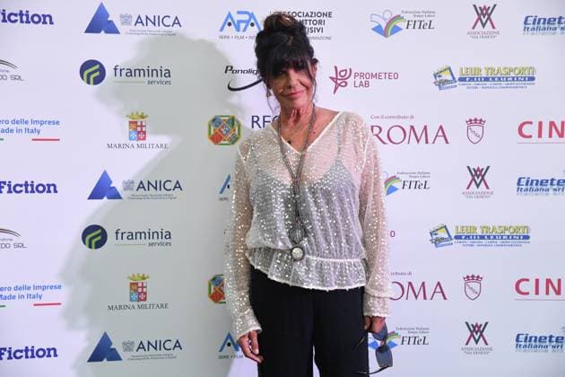Rome, Via Veneto Golden Film Award 2025, In the photo: Mita Medici  Copyright: xVincenzoxLandix xipa-agency.netx xVincenzoxLandix IPA_Agency_IPA59070699