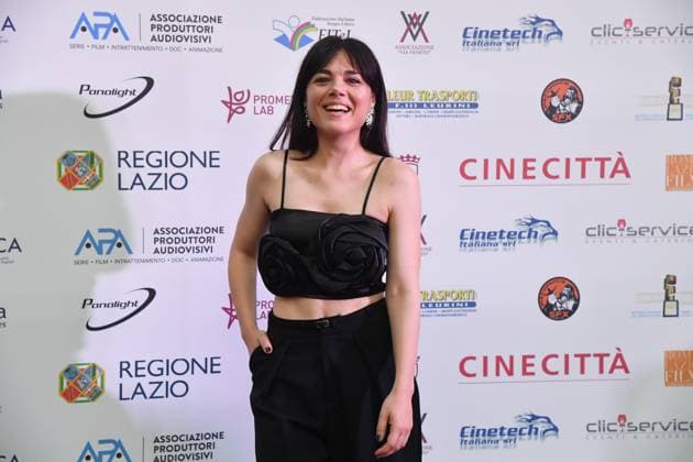 Rome, Via Veneto Golden Film Award 2025, In the photo: Claudia Tranchese  Copyright: xVincenzoxLandix xipa-agency.netx xVincenzoxLandix IPA_Agency_IPA59070746