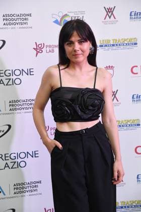 Rome, Via Veneto Golden Film Award 2025, In the photo: Claudia Tranchese  Copyright: xVincenzoxLandix xipa-agency.netx xVincenzoxLandix IPA_Agency_IPA59070757