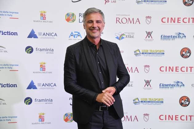 Rome, Via Veneto Golden Film Award 2025, In the photo: Beppe Convertini  Copyright: xVincenzoxLandix xipa-agency.netx xVincenzoxLandix IPA_Agency_IPA59070850