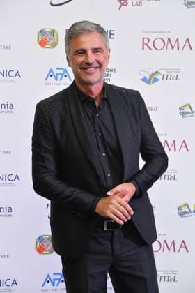 Rome, Via Veneto Golden Film Award 2025, In the photo: Beppe Convertini  Copyright: xVincenzoxLandix xipa-agency.netx xVincenzoxLandix IPA_Agency_IPA59070862