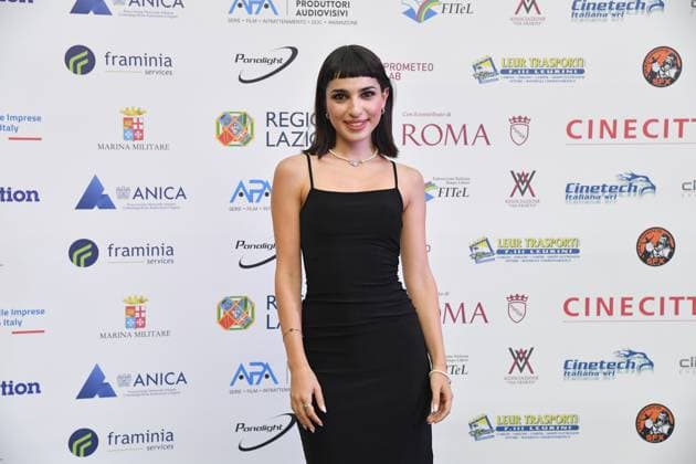 Rome, Via Veneto Golden Film Award 2025, In the photo: Angelica Pisilli  Copyright: xVincenzoxLandix xipa-agency.netx xVincenzoxLandix IPA_Agency_IPA59070994