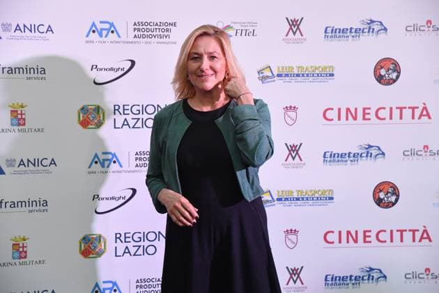 Rome, Italy: Rome, Via Veneto Golden Film Award 2025, In the photo: Elisabetta Migliorelli Rome Italy  - ZUMAp169 20250614_zea_p169_1568 Copyright: xVincenzoxLandix