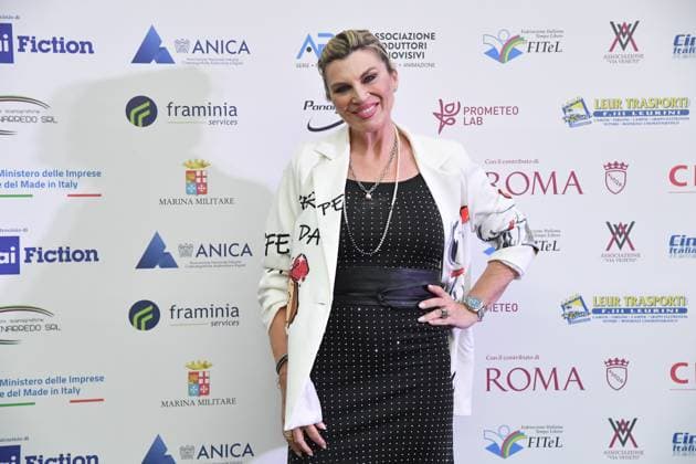 Rome, Italy: Rome, Via Veneto Golden Film Award 2025, In the photo: Nadia Rinaldi Rome Italy  - ZUMAp169 20250614_zea_p169_1621 Copyright: xVincenzoxLandix
