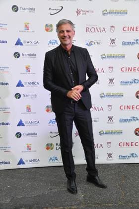 Rome, Italy: Rome, Via Veneto Golden Film Award 2025, In the photo: Beppe Convertini Rome Italy  - ZUMAp169 20250614_zea_p169_1627 Copyright: xVincenzoxLandix