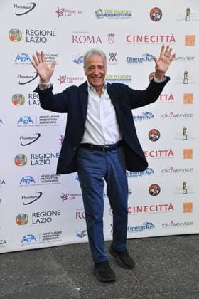 Rome, Italy: Rome, Via Veneto Golden Film Award 2025, In the photo: Enrico Montesano Rome Italy  - ZUMAp169 20250614_zea_p169_1636 Copyright: xVincenzoxLandix