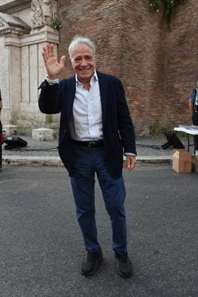 Rome, Italy: Rome, Via Veneto Golden Film Award 2025, In the photo: Enrico Montesano Rome Italy  - ZUMAp169 20250614_zea_p169_1653 Copyright: xVincenzoxLandix