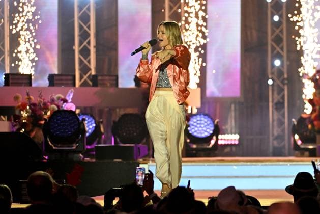 14 06 2025 Bad Kleinkirchheim St Oswald am Hoferriegel in Austria AUT Wenn die Musi spielt Open Air 2025 Sarah Zucker,