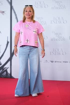 Lola Índigo s Concert photocall At Estadio Metropolitano In Madrid, Spain - 14 Jun 2025 Belen Estevan attends Lola Indigo s concert photocall at Riyadh Air Metropolitano. Madrid Spain Copyright: xAtilanoxGarciax xSOPAxImagesx FOTO41401