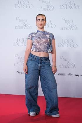 Lola Índigo s Concert photocall At Estadio Metropolitano In Madrid, Spain - 14 Jun 2025 Valeria Monerri attends Lola Indigo s concert photocall at Riyadh Air Metropolitano. Madrid Spain Copyright: xAtilanoxGarciax xSOPAxImagesx FOTO41402