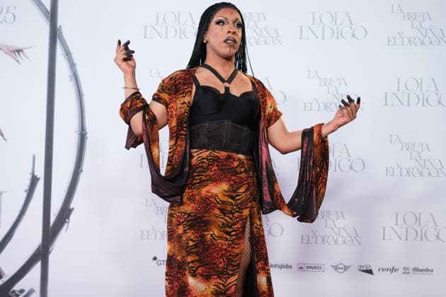 Lola Índigo s Concert photocall At Estadio Metropolitano In Madrid, Spain - 14 Jun 2025 Diamante Mery attends Lola Indigo s concert photocall at Riyadh Air Metropolitano. Madrid Spain Copyright: xAtilanoxGarciax xSOPAxImagesx FOTO41413