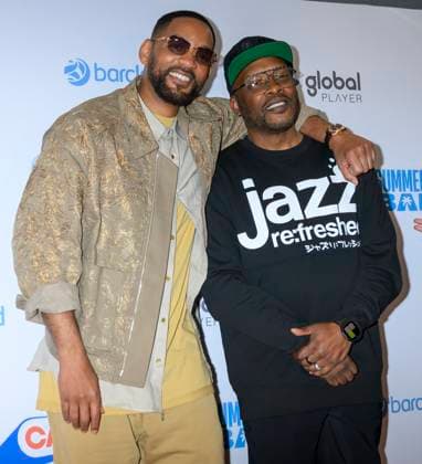 Will Smith and DJ Jazzy Jeff at the Capital s Summertime Ball at Wembley Stadium, 15th June 2025. Will Smith and DJ Jazzy Jeff at the Capital s Summertime Ball with Barclaycard at Wembley Stadium, 15th June 2025., Credit:Tina Korhonen Avalon London, Wembley Stadium  Copyright: xTinaxKorhonenx xAvalonx 1011244381