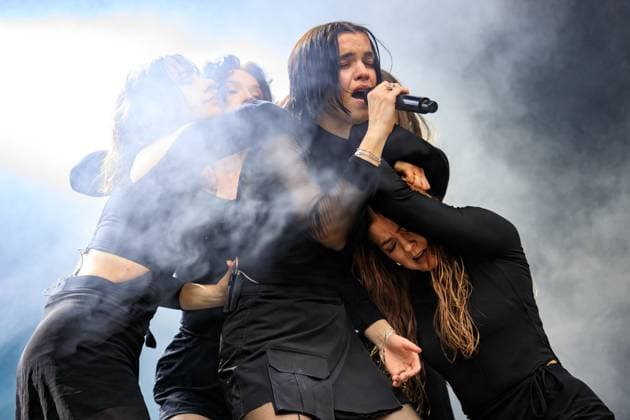 Ary live at Piknik i Parken 2025 Oslo, Norway. 14th, June 2025. The Norwegian singer, songwriter and musician ARY performs a live concert during the Norwegian music festival Piknik i Parken 2025 in Oslo. Norway, Oslo  Copyright: xGonzalesxPhoto StianxS.xMollerx