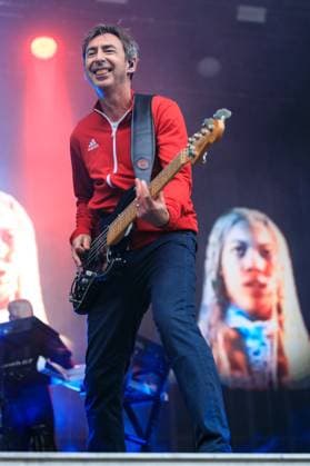 Faithless live at Piknik i Parken 2025 Oslo, Norway. 14th, June 2025. The English band Faithless performs a live concert during the Norwegian music festival Piknik i Parken 2025 in Oslo. Here bass player Stan White is seen live on stage. Norway, Oslo  Copyright: xGonzalesxPhoto StianxS.xMollerx