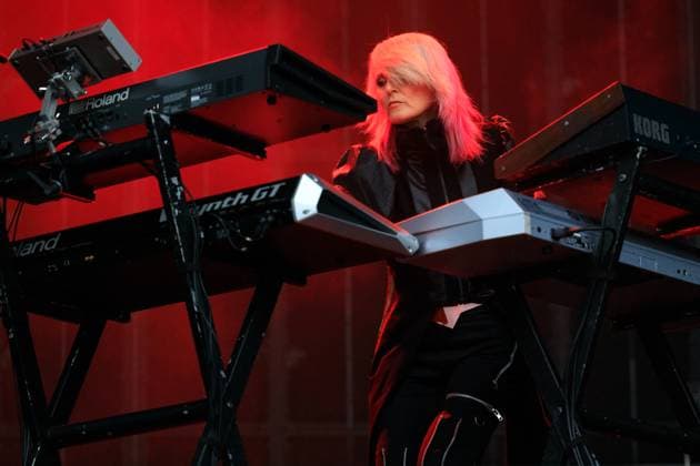 Faithless live at Piknik i Parken 2025 Oslo, Norway. 14th, June 2025. The English band Faithless performs a live concert during the Norwegian music festival Piknik i Parken 2025 in Oslo. Here musician and composer Sister Bliss is seen live on stage. Norway, Oslo  Copyright: xGonzalesxPhoto StianxS.xMollerx