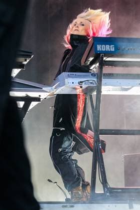 Faithless live at Piknik i Parken 2025 Oslo, Norway. 14th, June 2025. The English band Faithless performs a live concert during the Norwegian music festival Piknik i Parken 2025 in Oslo. Here musician and composer Sister Bliss is seen live on stage. Norway, Oslo  Copyright: xGonzalesxPhoto StianxS.xMollerx